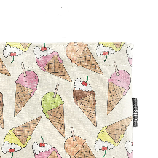 Голяма чанта Обичам сладолед