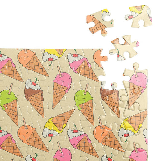 Пъзел Обичам сладолед