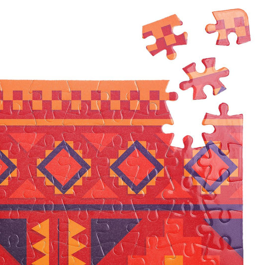 Пъзел Червен килим