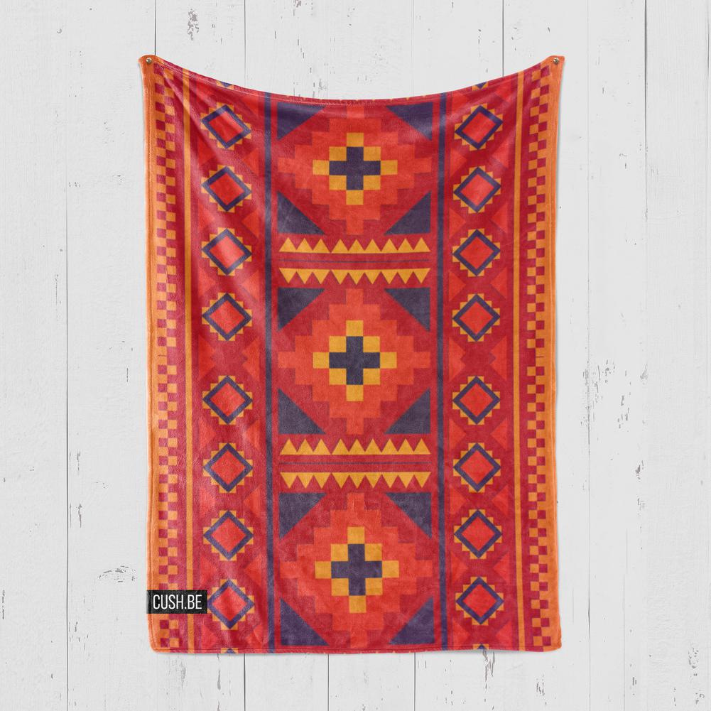 Одеяло Червен килим