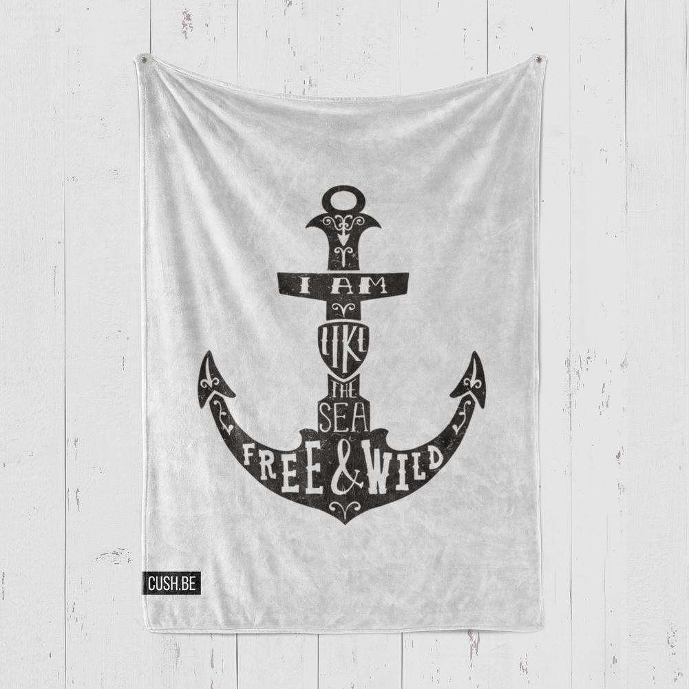 Одеяло Котва