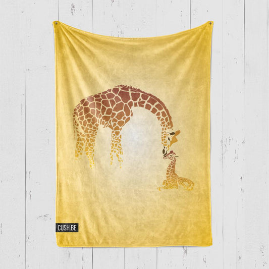 Одеяло Семейство жирафи