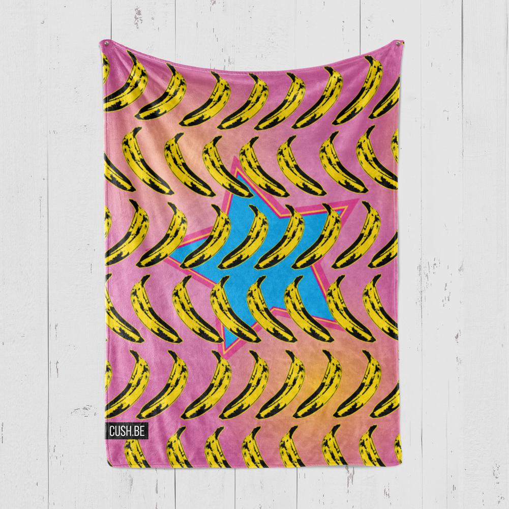 Одеяло Поп арт банани