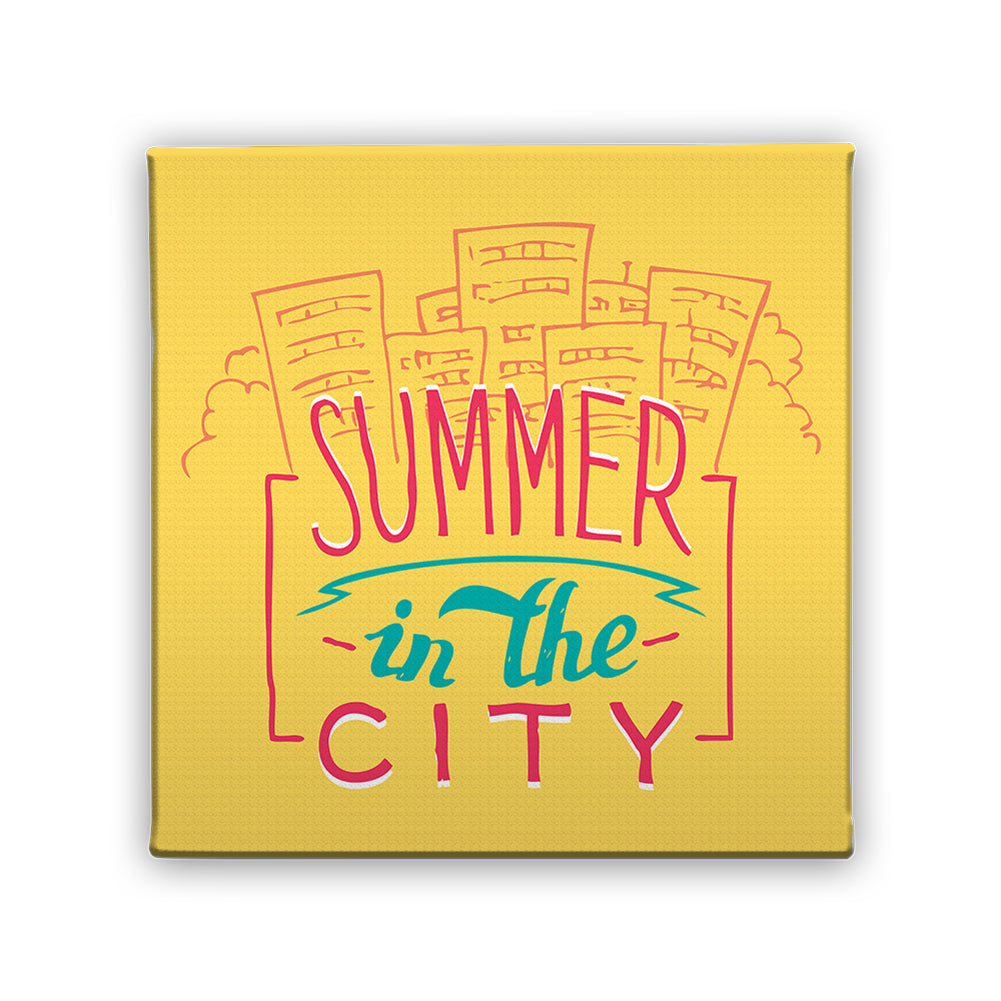 Картина Лято в града
