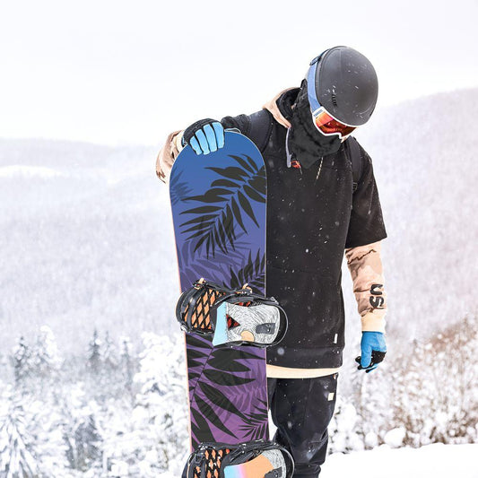 Сноуборд скин Тропически палмови листа