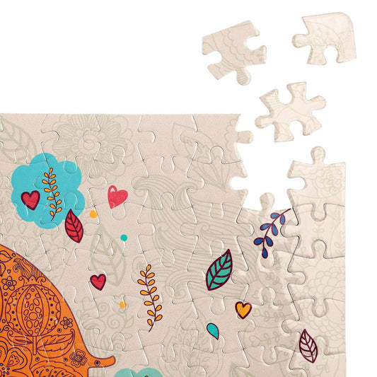 Пъзел Цветен слон