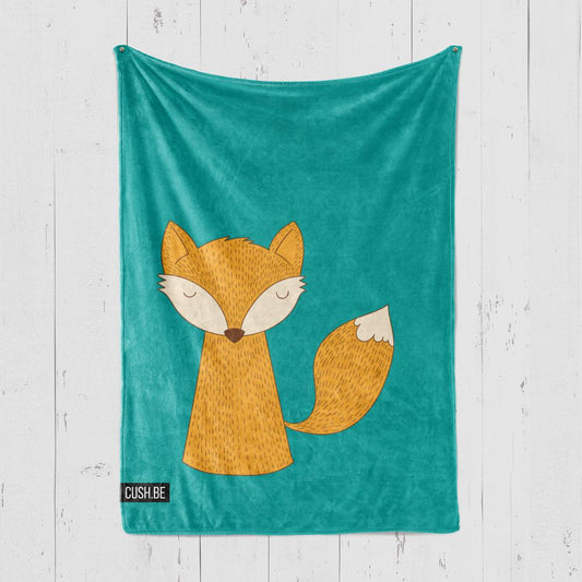 Одеяло Нарисувана лисица