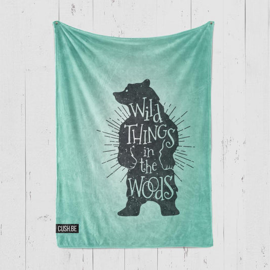 Одеяло Диви неща в гората
