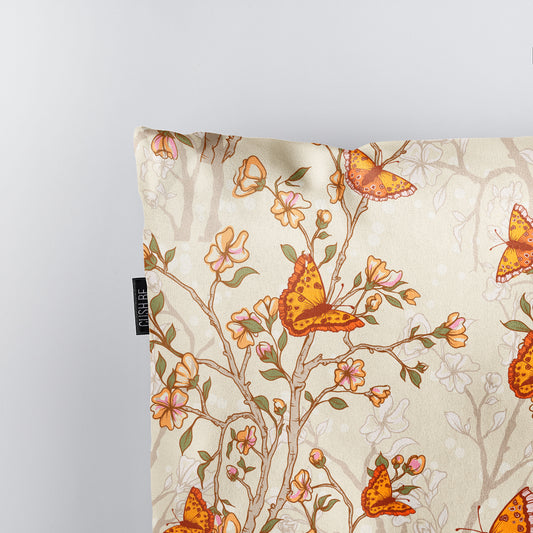 Възглавница Жълти пеперуди