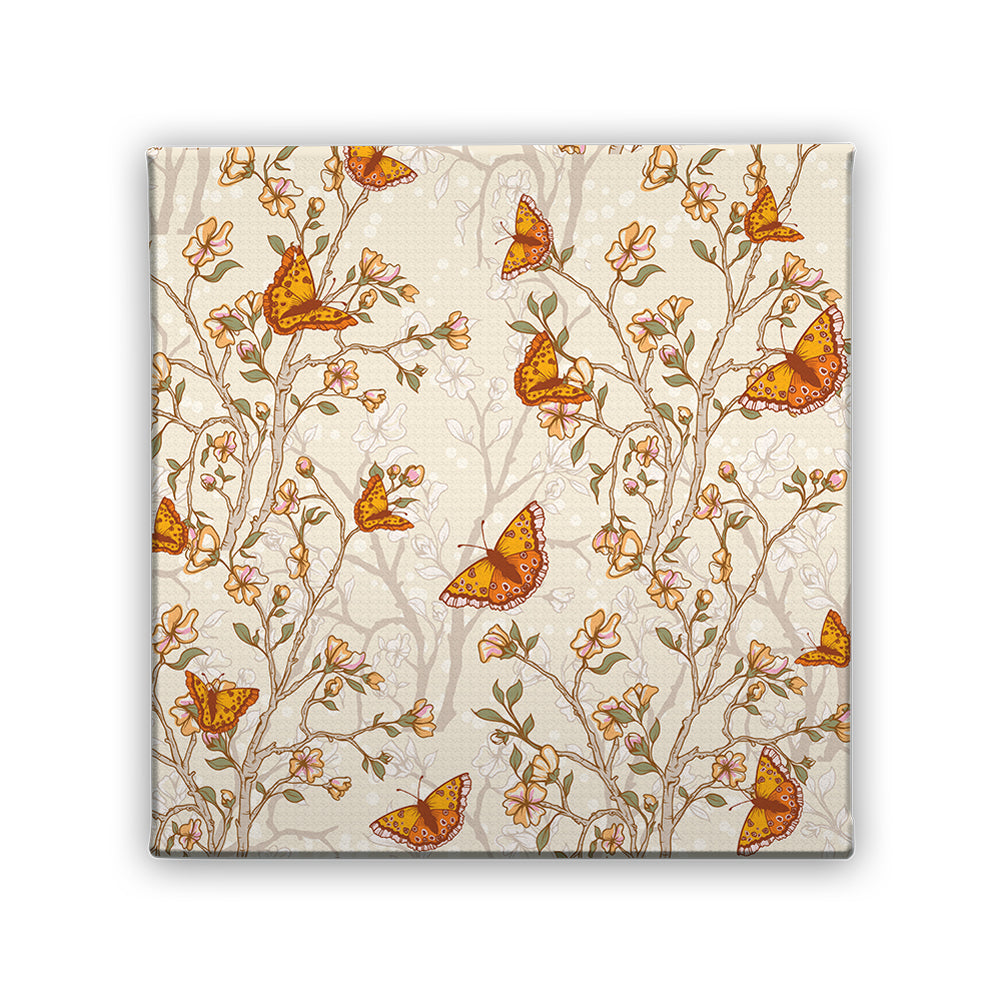 Картина Жълти пеперуди