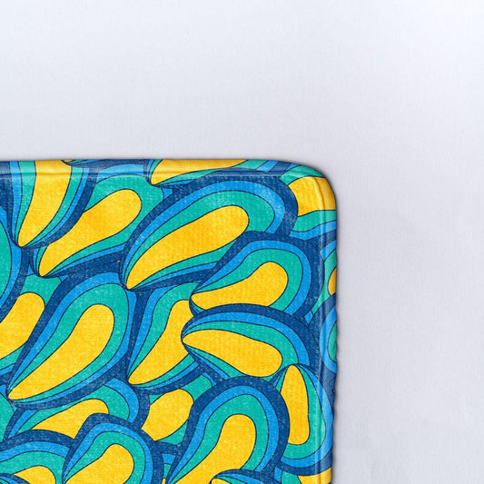 Плажна кърпа Синьо авокадо