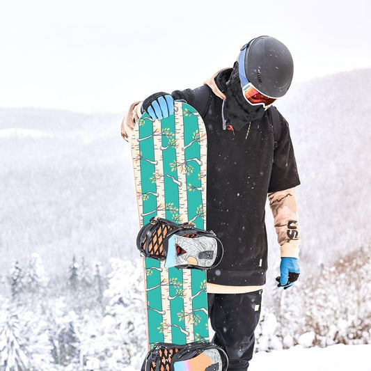 Сноуборд скин Цъфтящи дървета