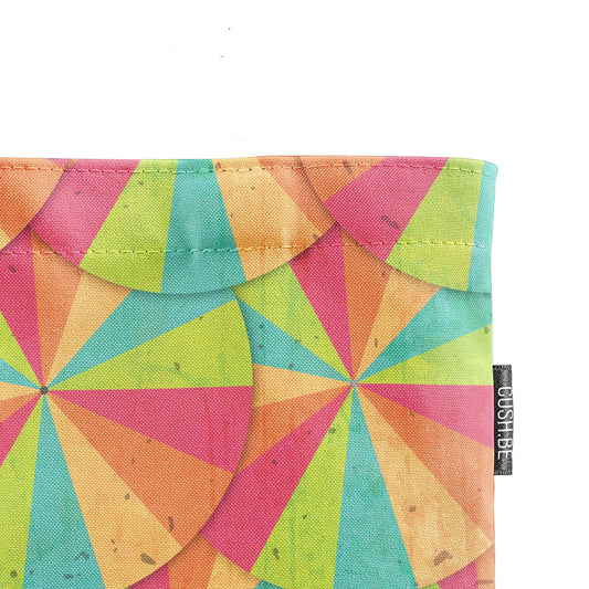 Голяма чанта Цветна ролетка