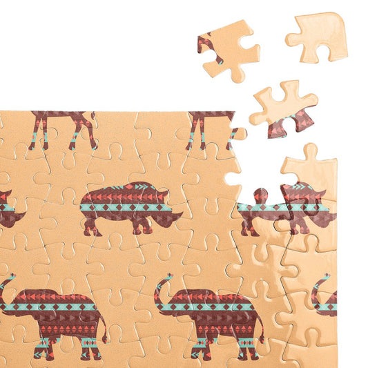 Пъзел Африкански животни