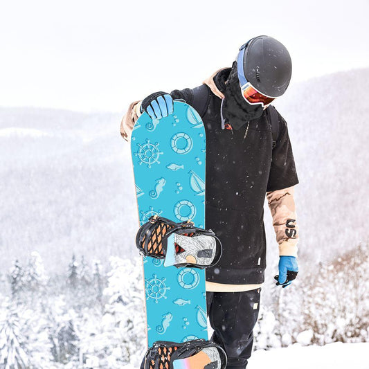 Сноуборд скин Морски