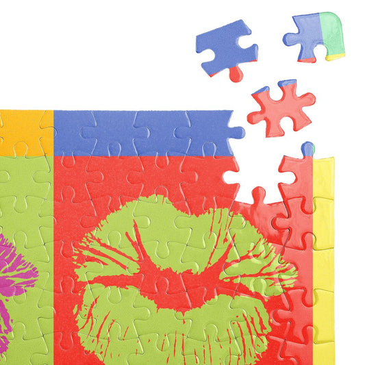 Пъзел Поп Арт целувка