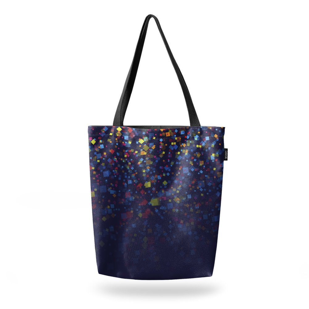 Чанта Сини конфети