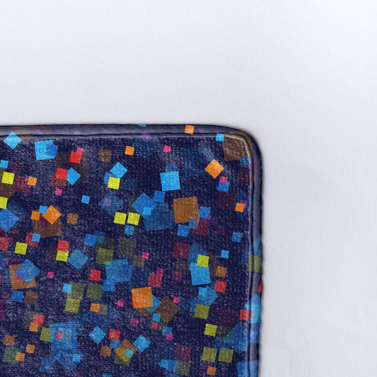 Плажна кърпа Сини конфети