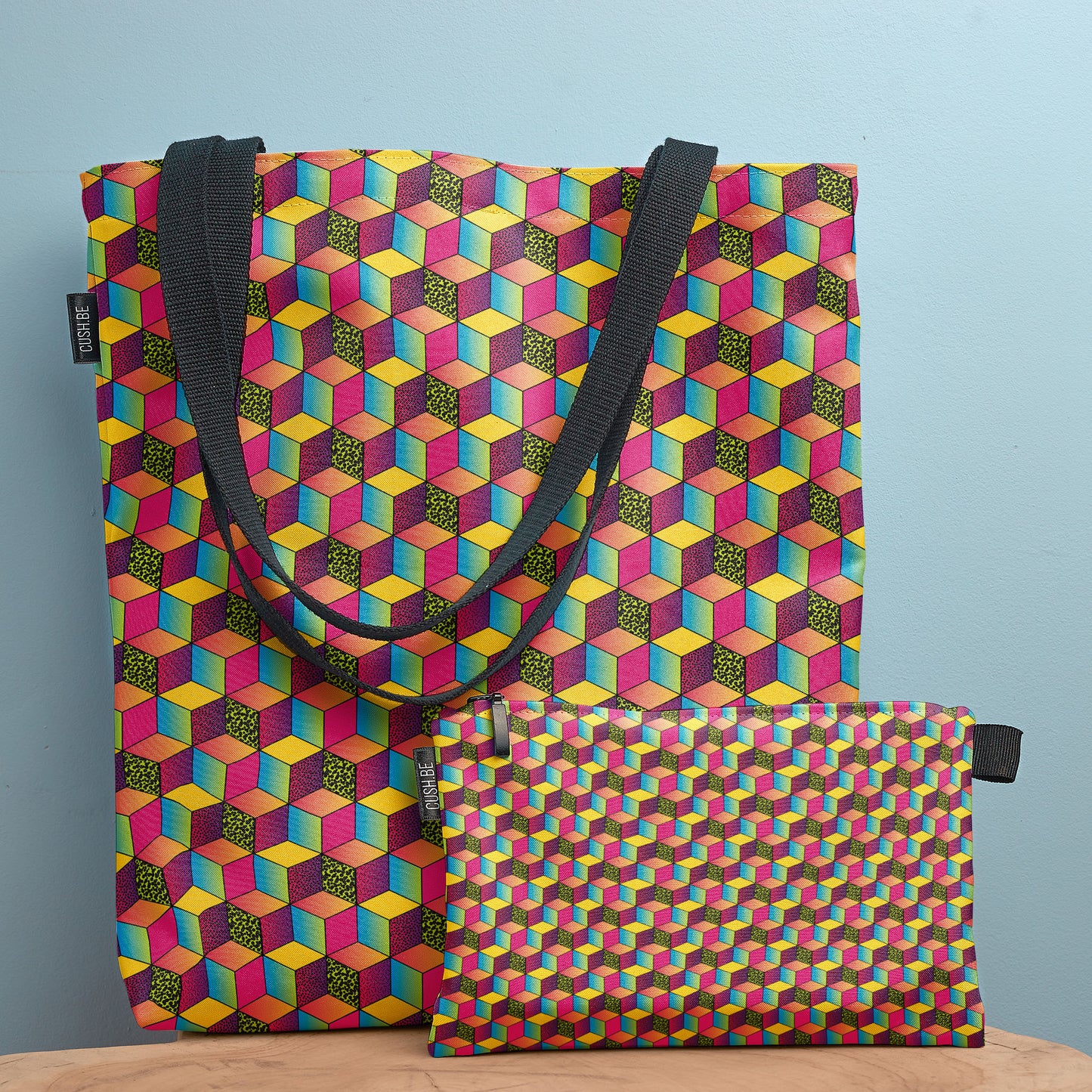 Чанта Цветни кубчета