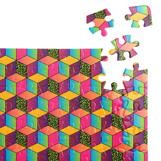 Пъзел Цветни кубчета