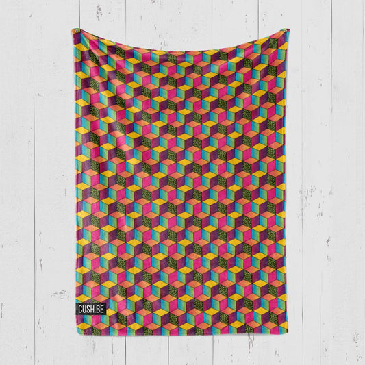 Одеяло Цветни кубчета