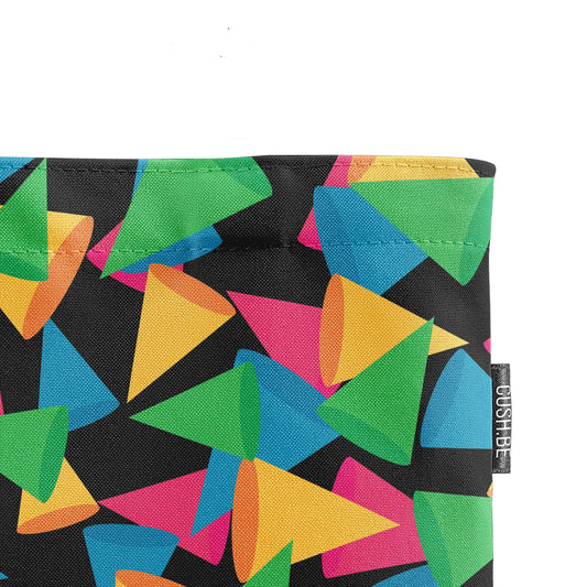 Голяма чанта Шарени пирамидки