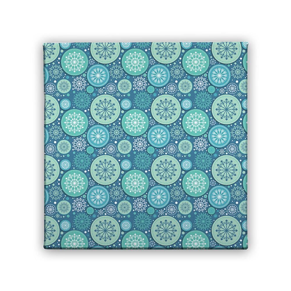 Картина Сини снежинки