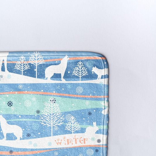 Плажна кърпа Зима