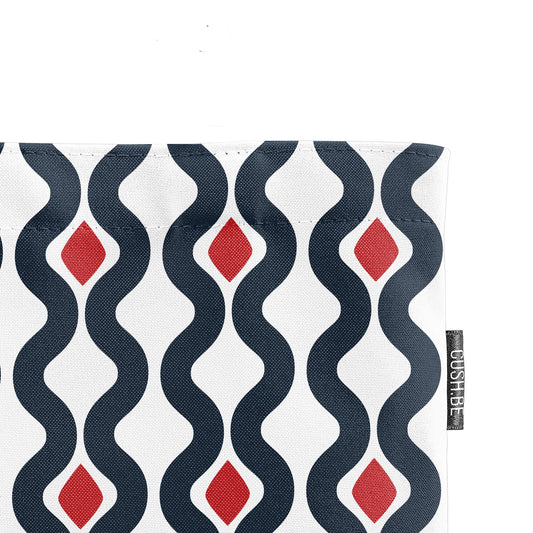 Голяма чанта Коледни ромбове