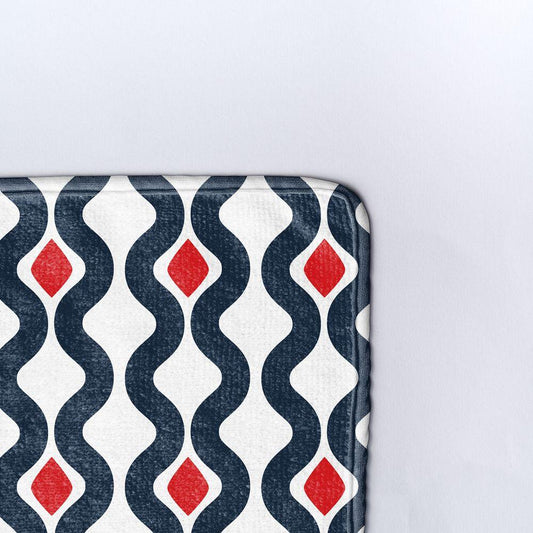 Плажна кърпа Коледни ромбове