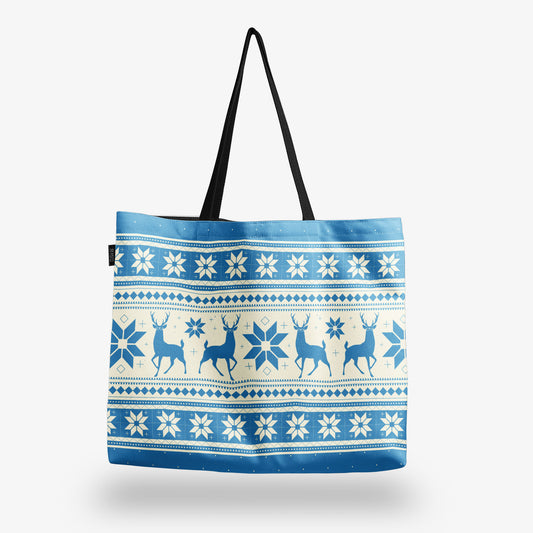 Голяма чанта Елени и снежинки