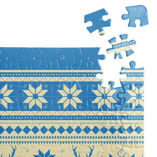 Пъзел Елени и снежинки