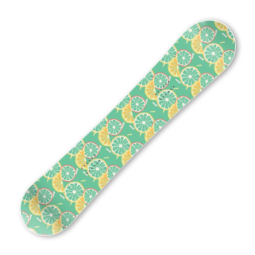 Сноуборд скин Цитрусови резенчета