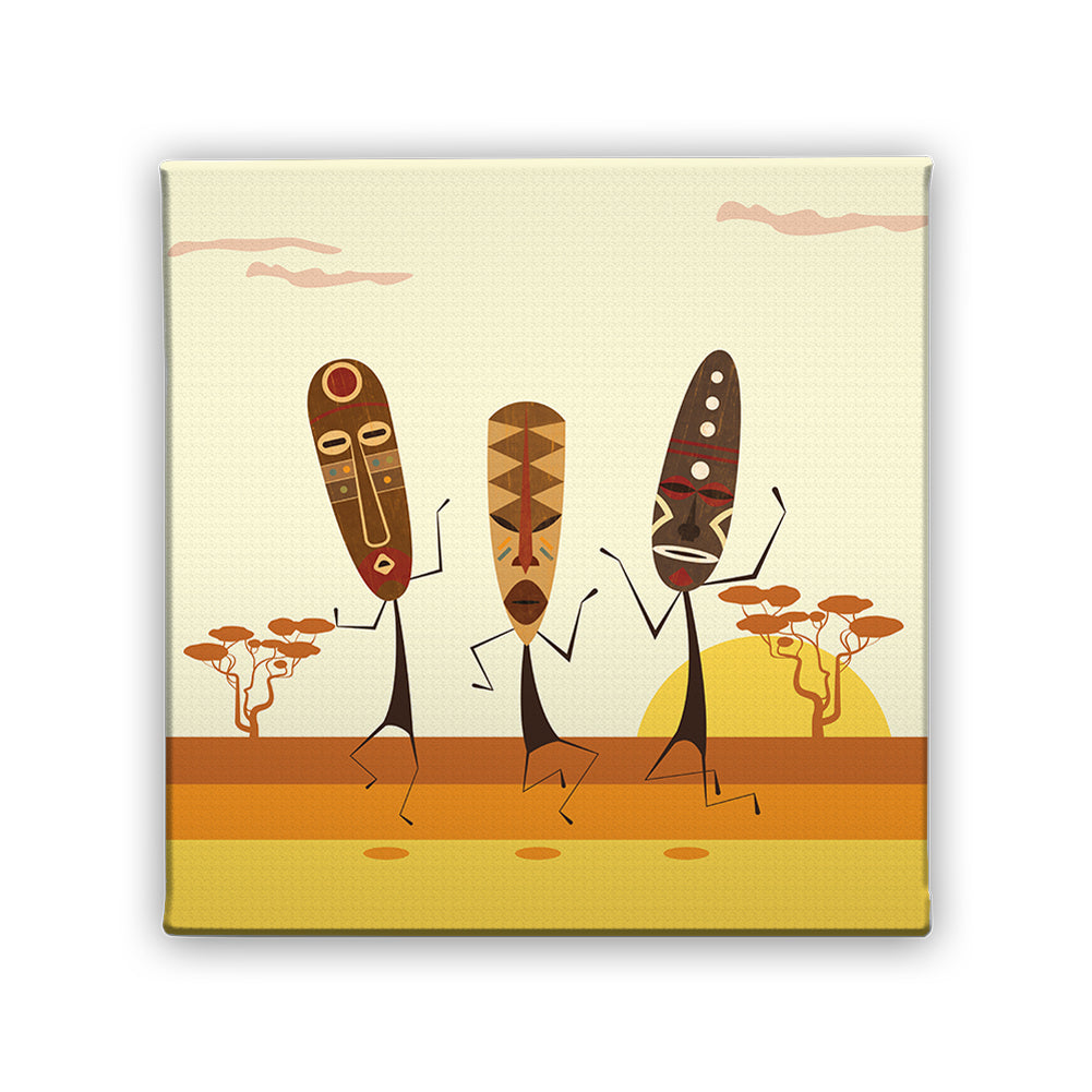 Картина Африкански маски