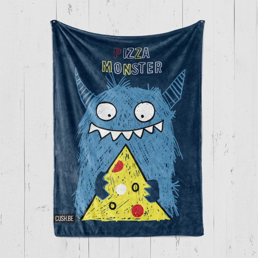 Одеяло Пица чудовище