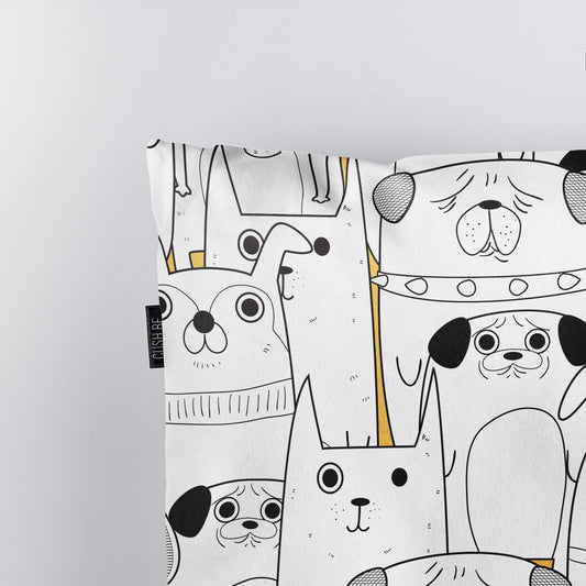 Възглавница Кучета и котки