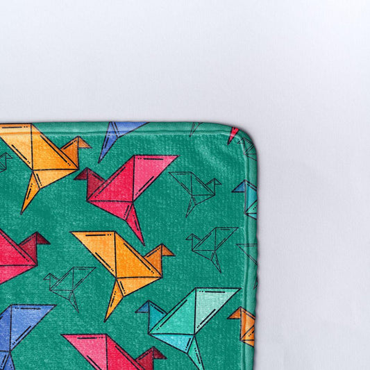 Плажна кърпа Оригами птици