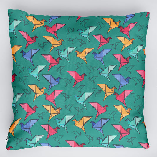 Възглавница Оригами птици