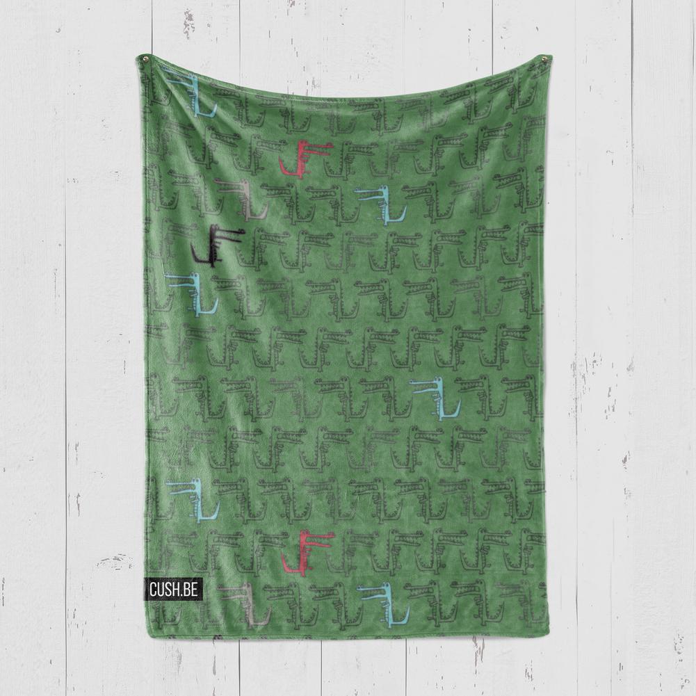 Одеяло Крокодили