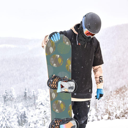 Сноуборд скин Златна есен