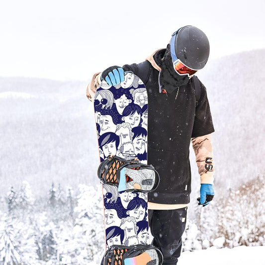 Сноуборд скин Тълпа