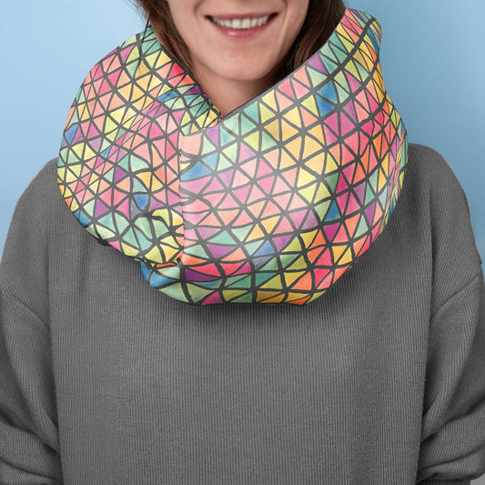 Шал Акварелни триъгълници