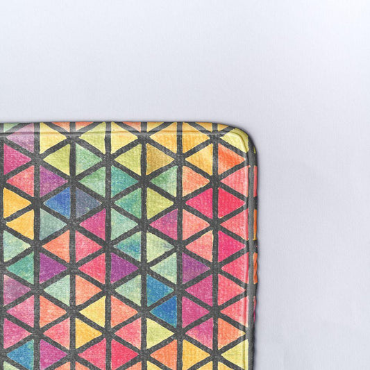 Плажна кърпа Акварелни триъгълници