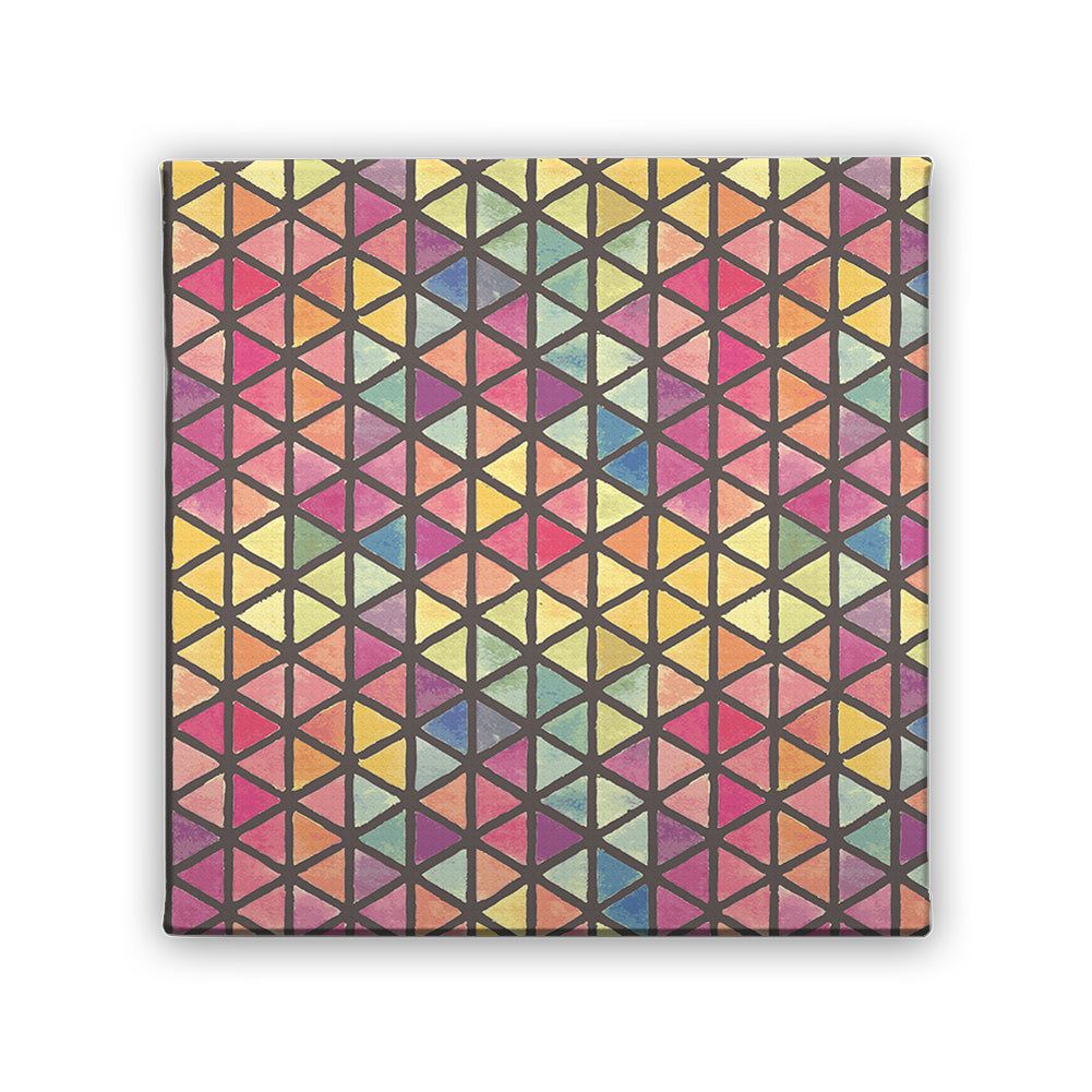 Картина Акварелни триъгълници