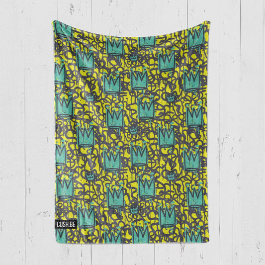 Одеяло Рисувани корони