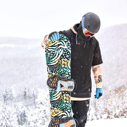 Сноуборд скин Леопардова илюзия