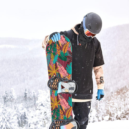 Сноуборд скин Тропическа гора