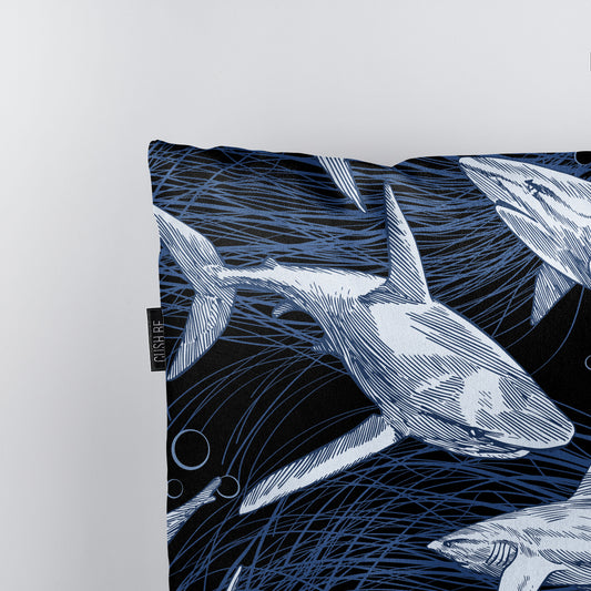 Възглавница Бели акули