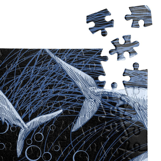 Пъзел Бели акули