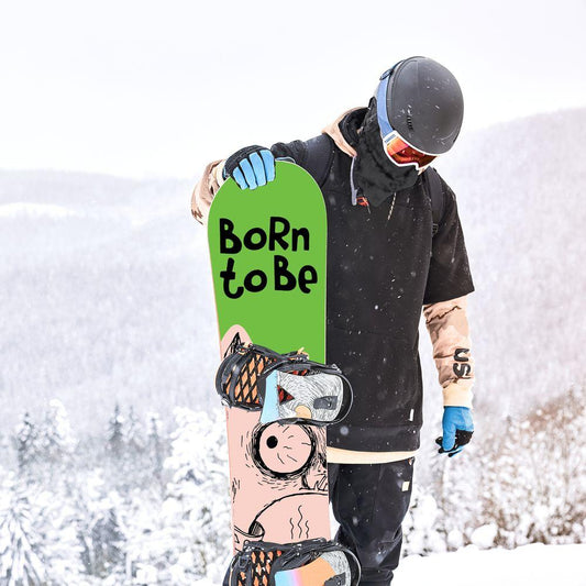 Сноуборд скин Born To Be Addicted